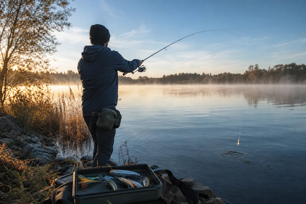 Spinnfischen: Wurfgewicht, Rutenlänge und Köderführung abstimmen